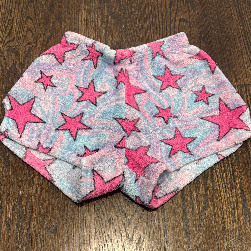 Made with Love and Kisses Girl’s Colorful Starry Shorts Size 8-10